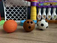 Little Tikes, Sportowe Centrum Aktywności 3w1, bramka, kosz, kręgle