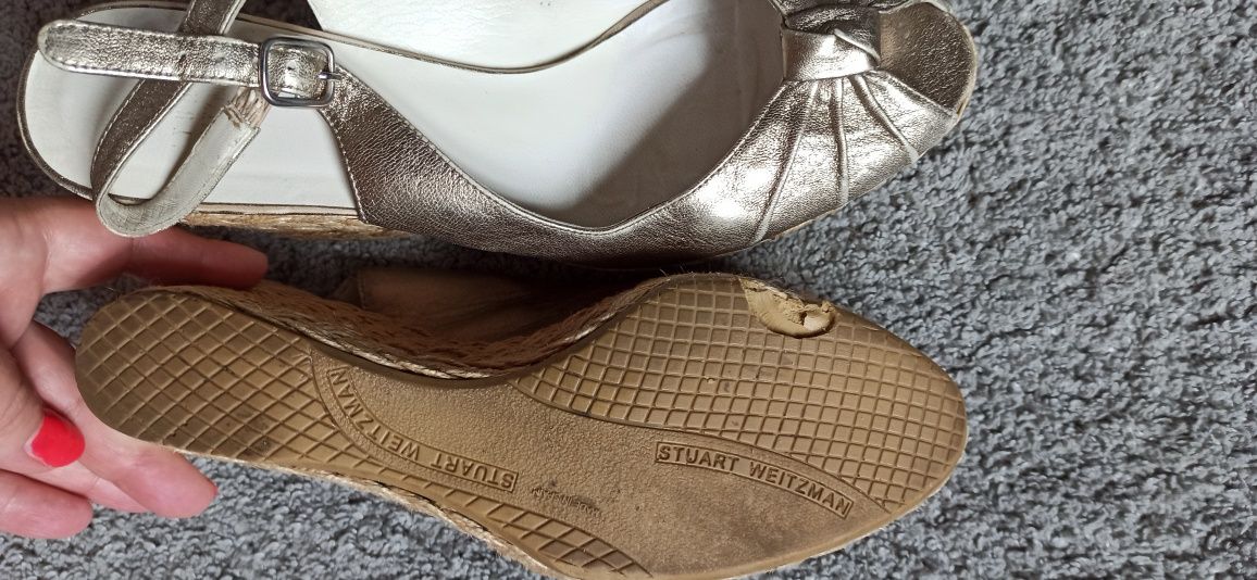 Sandały espadryle koturna Stuart Weitzman  39