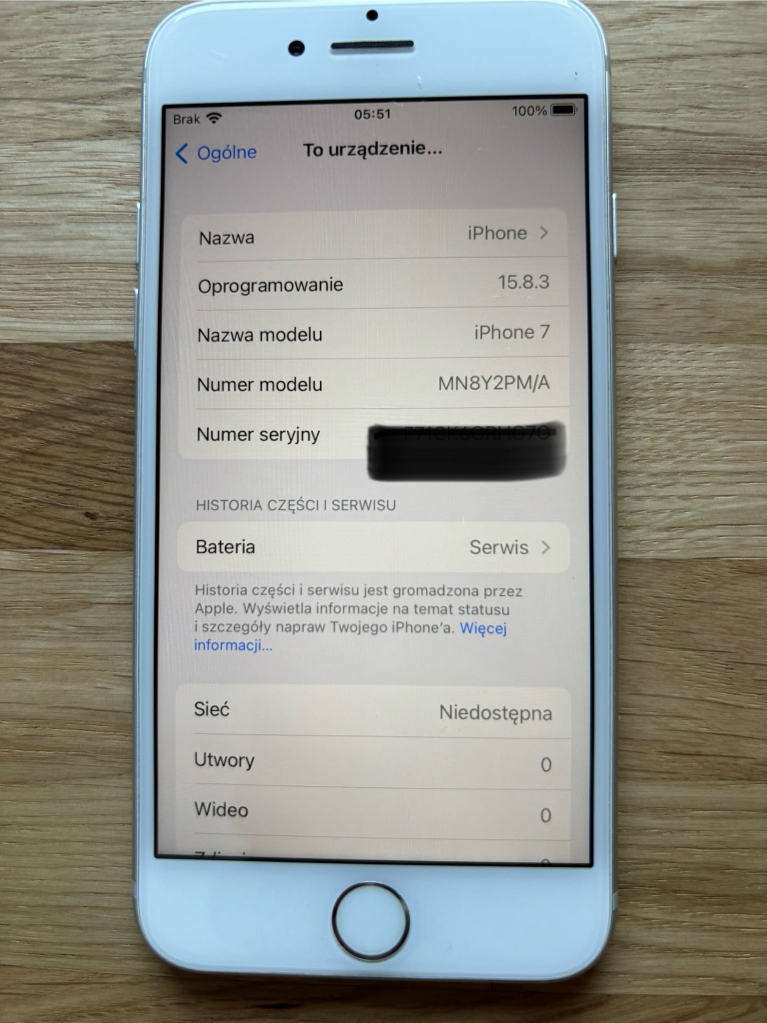 iPhone 7 w pudełku