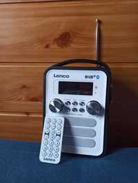 Radio głośnik bluethooth Lenco PDR-050 cyfrowe radio FM DAB+ Subwoofer
