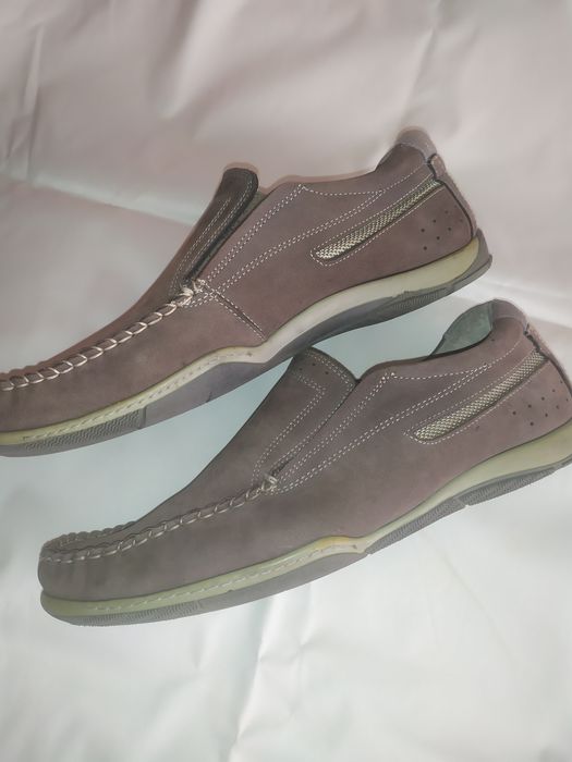 Макасини чоловічі 42-44  р  27 см по стельці ІТАЛІЯ ШКІРА