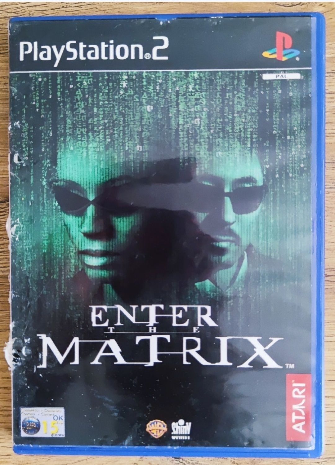 Pudełko Enter the Matrix PlayStation 2 (PS2)