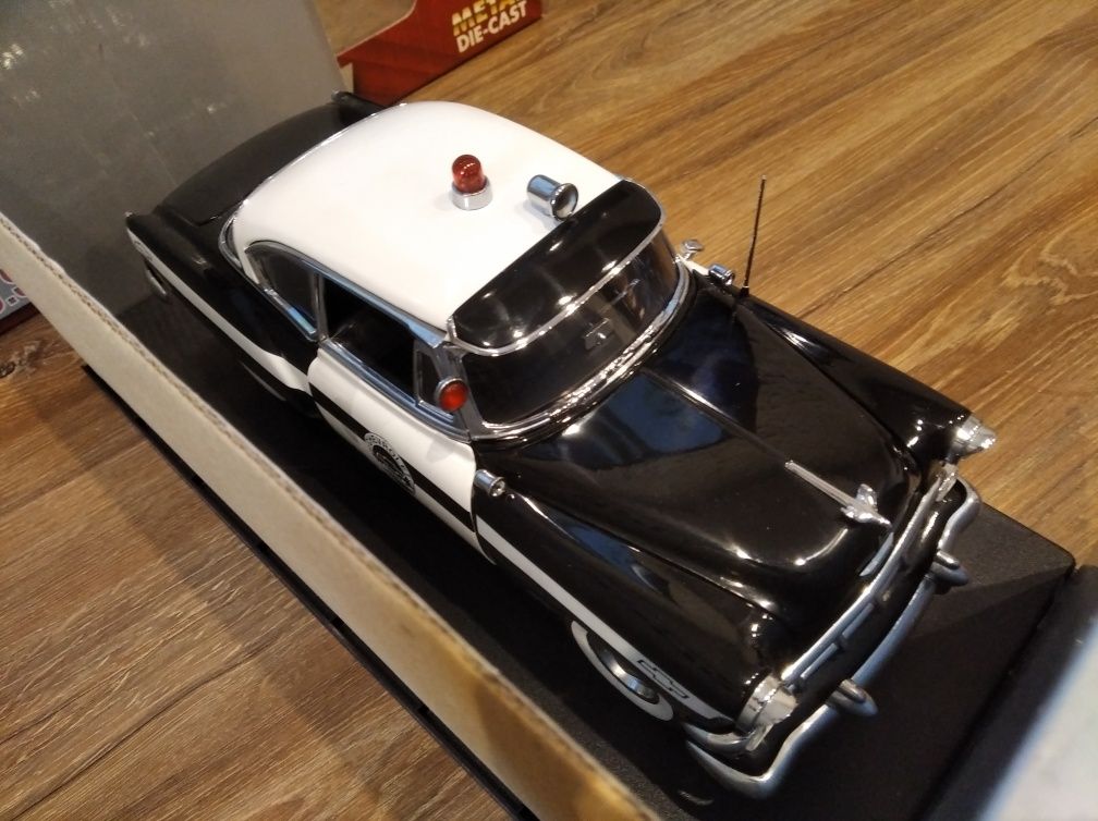 1:18 Sun Star 1954 Chevrolet Bel Air Police Car Model