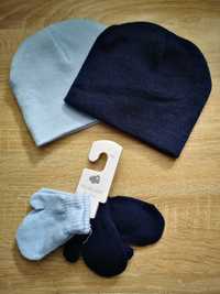 Дитячий набір шапок та рукавиць