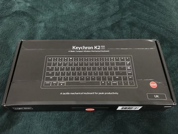 NEW Keychron K2 v2 [White Backlight/Blue Switch/Hot Swap/UK ISO]