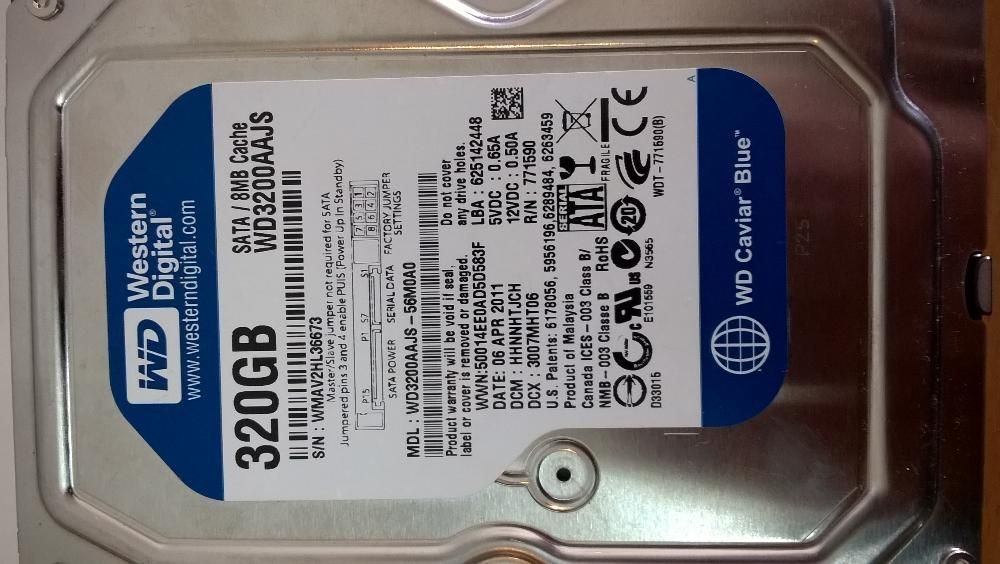 Disco sata 320gb