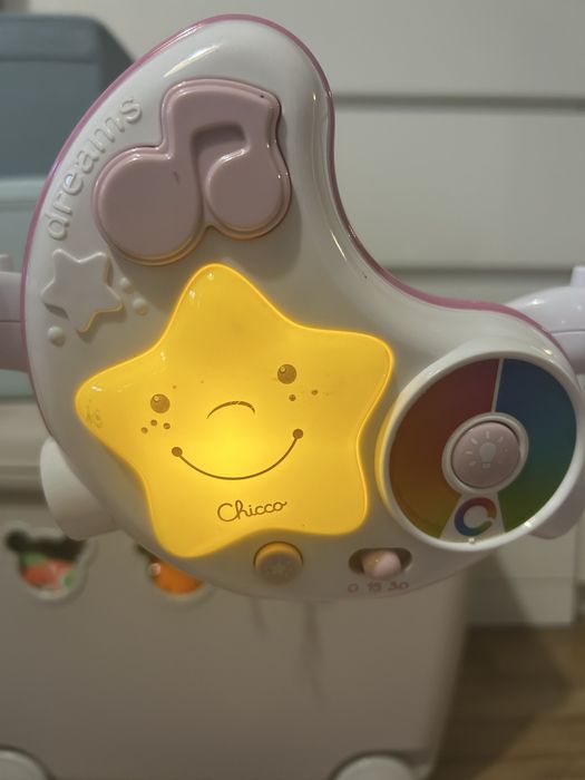 Mata dla niemowlaka chicco różowa