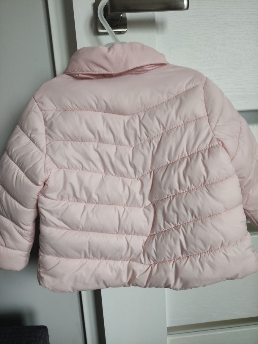 Wiosenna pikowana kurtka Zara różowa 98 ,92