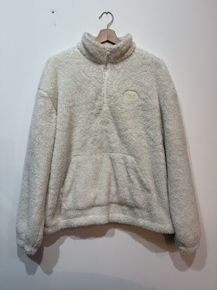 Pluszowy polar vans ecru