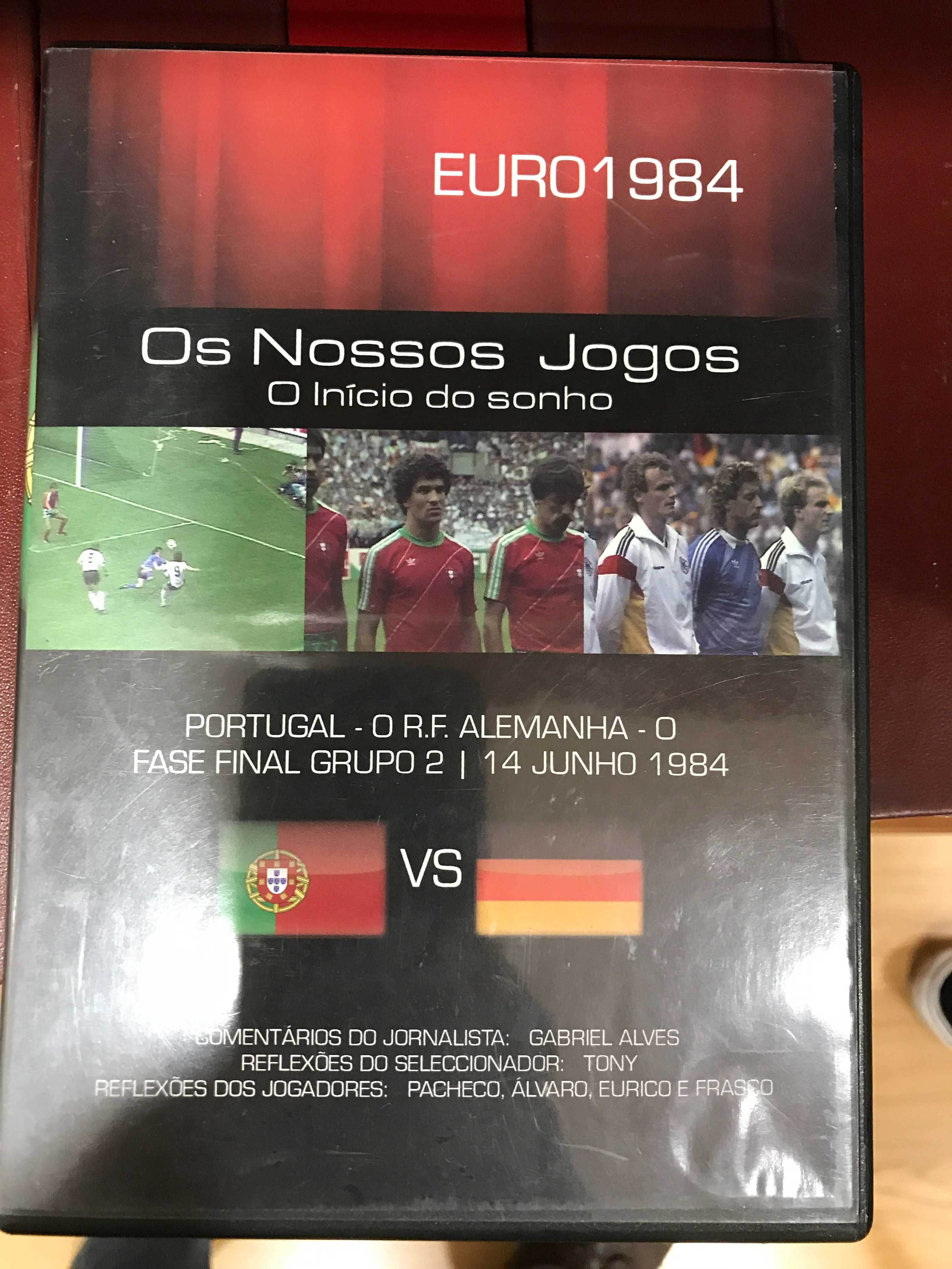 UEFA EURO 1984 - FRANÇA jogos Portugal