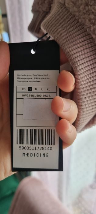 Bluza z polarised dla psa rozmiar S Medicine