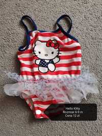 Kostium kąpielowy 6-9 hello Kitty stan idealny