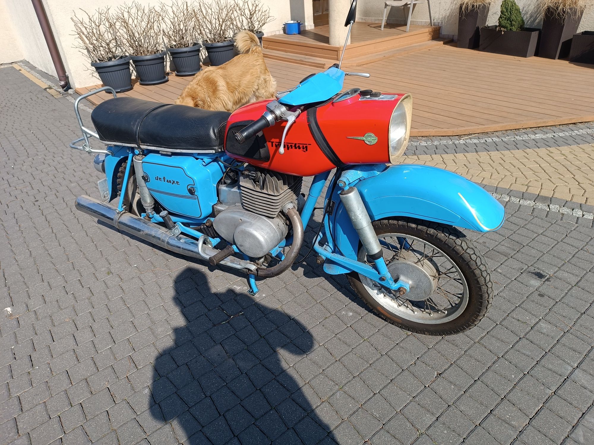 MZ 250 trophy deluxe zamiana zamienię na motocykl quad cross prl auto
