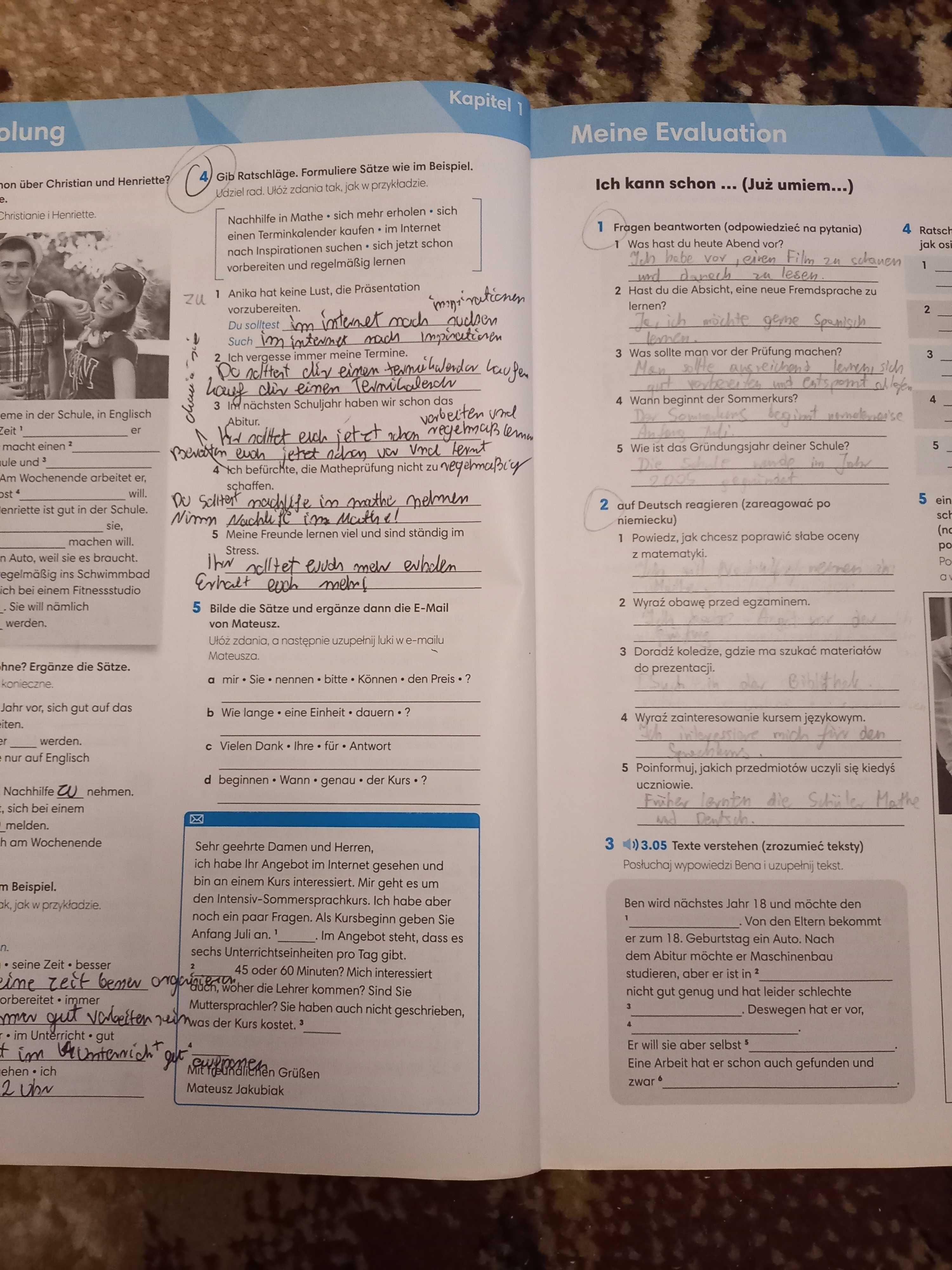 Perfekt 3 ćwiczenia z niemieckiego