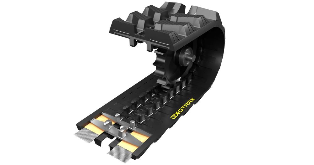 Гумова / Резиновая гусеница 230X48X66 Airman Bobcat Hitachi Hyundai