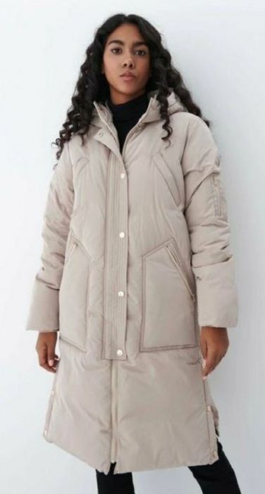 Зимнее пальто пуховик Mohito