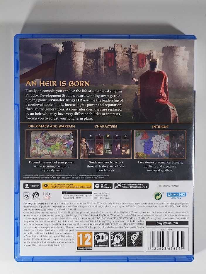Crusader Kings III / Gra PS5 / Skup Gier Używanych / PerfectBlue / Wwa