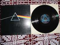 Pink Floyd, The dark side of the moon. Oryginalne wydanie EMI Harvest.