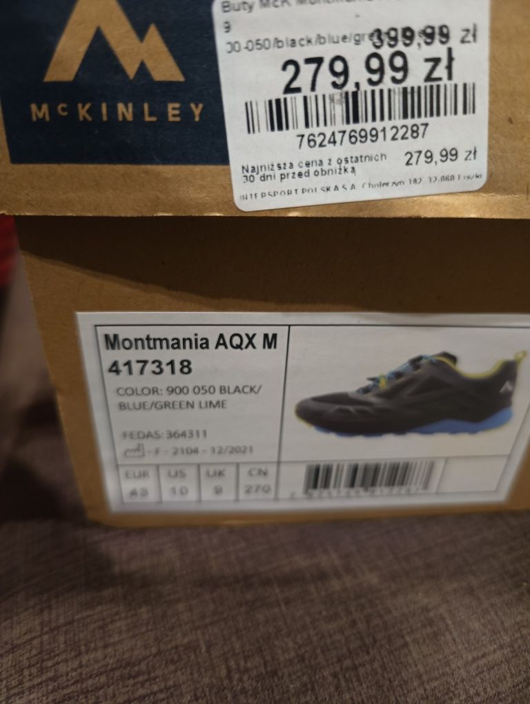 Buty męskie Mckinley Montmania AQX M roz.43