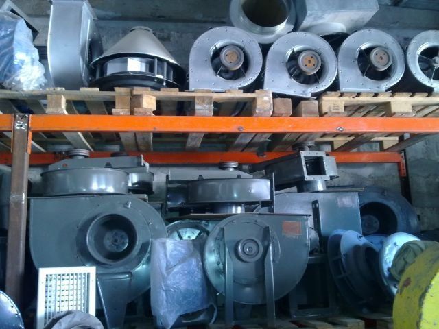 wentylator turbina do pomp ciepła pieców gazowych itp.