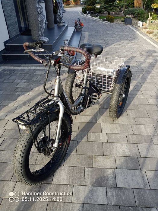 PILNIE SPRZEDAM Rower elektryczny trójkołowy