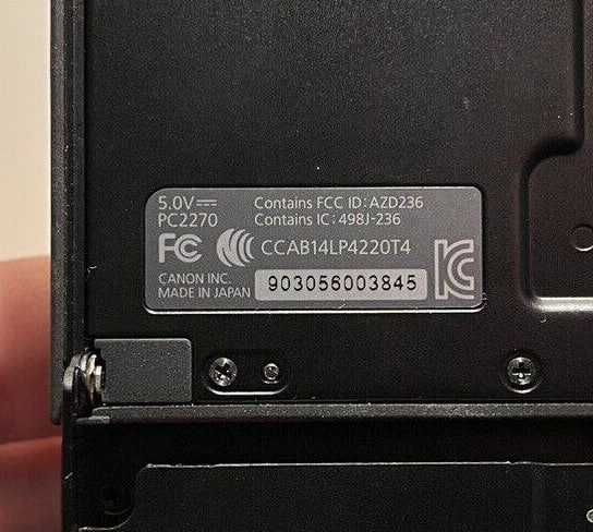 Canon PowerShot G7 X Mark II