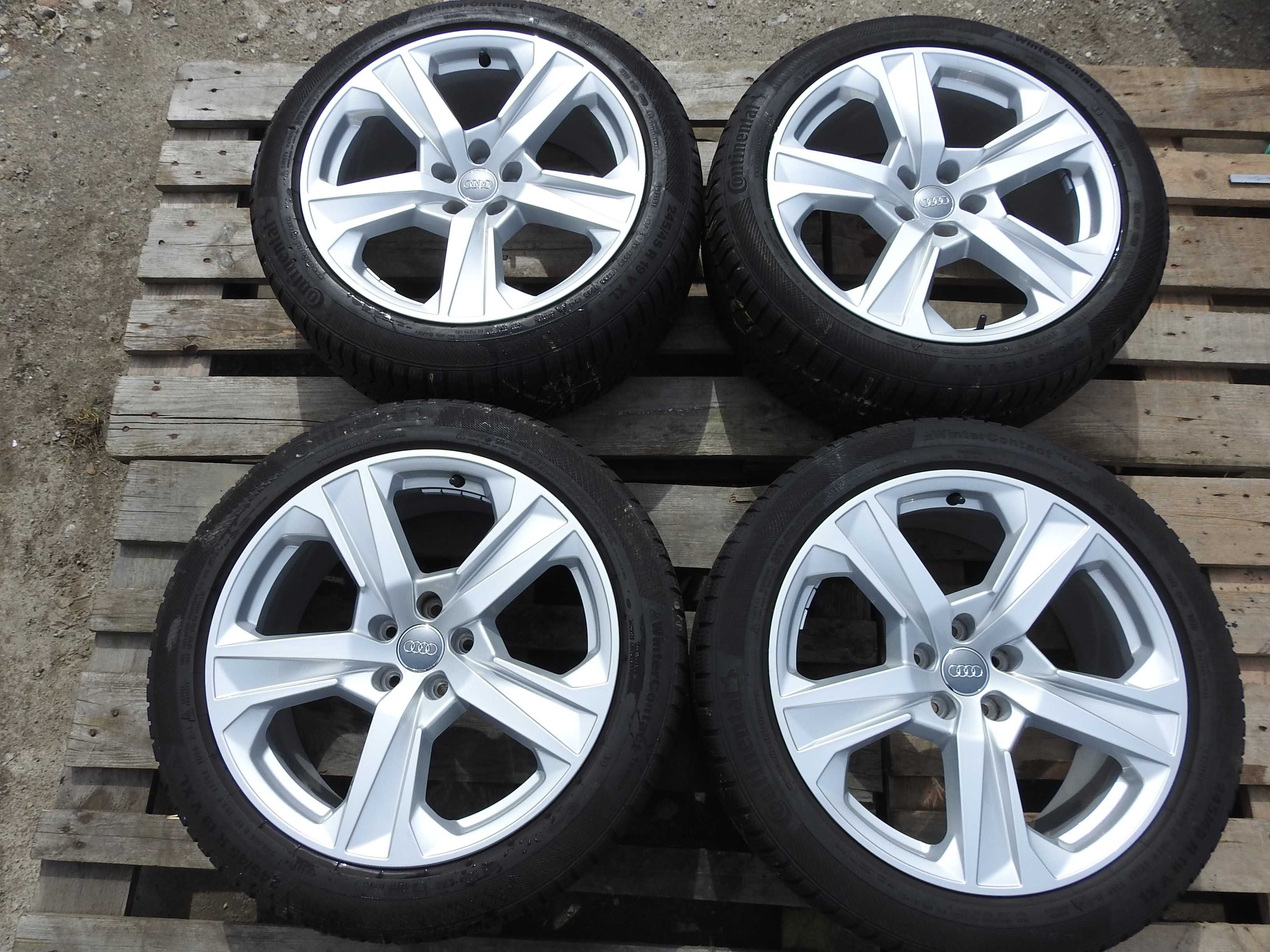 4xAlufelgi Audi 19'' 5x112 8J ET27 4K8 2019rok Stan Idealny