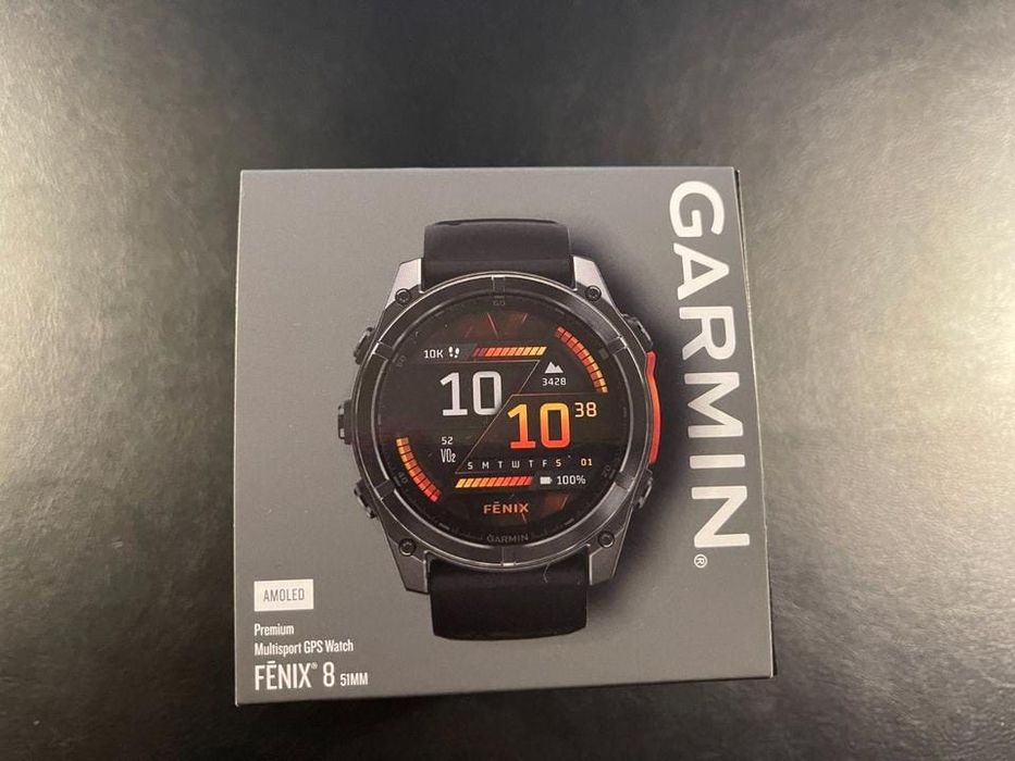 Garmin fenix 8 - Ecrã AMOLED 51 mm