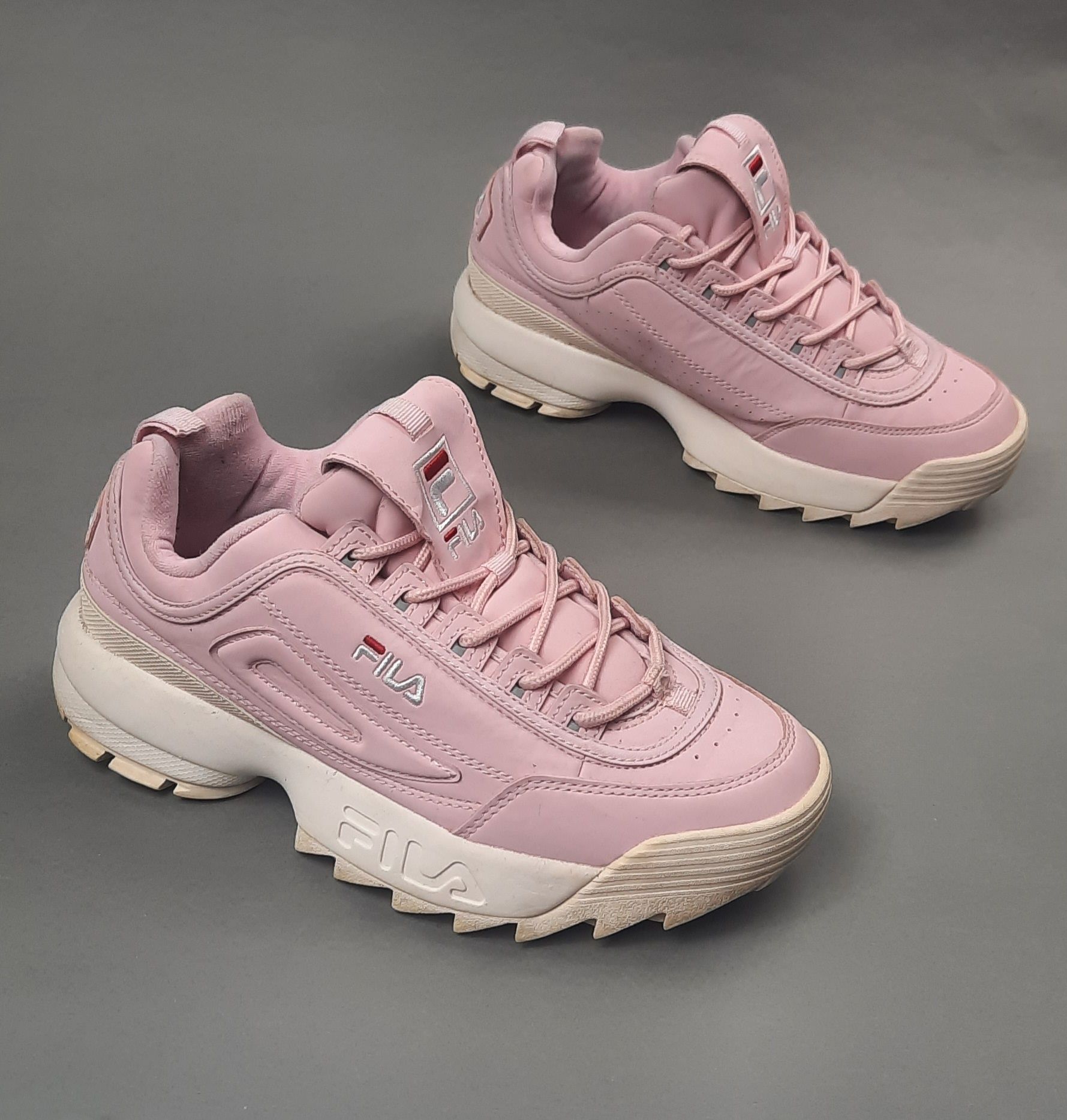 Fila Disruptor 38,5 24,5cm skórzane buty sportowe sneakersy