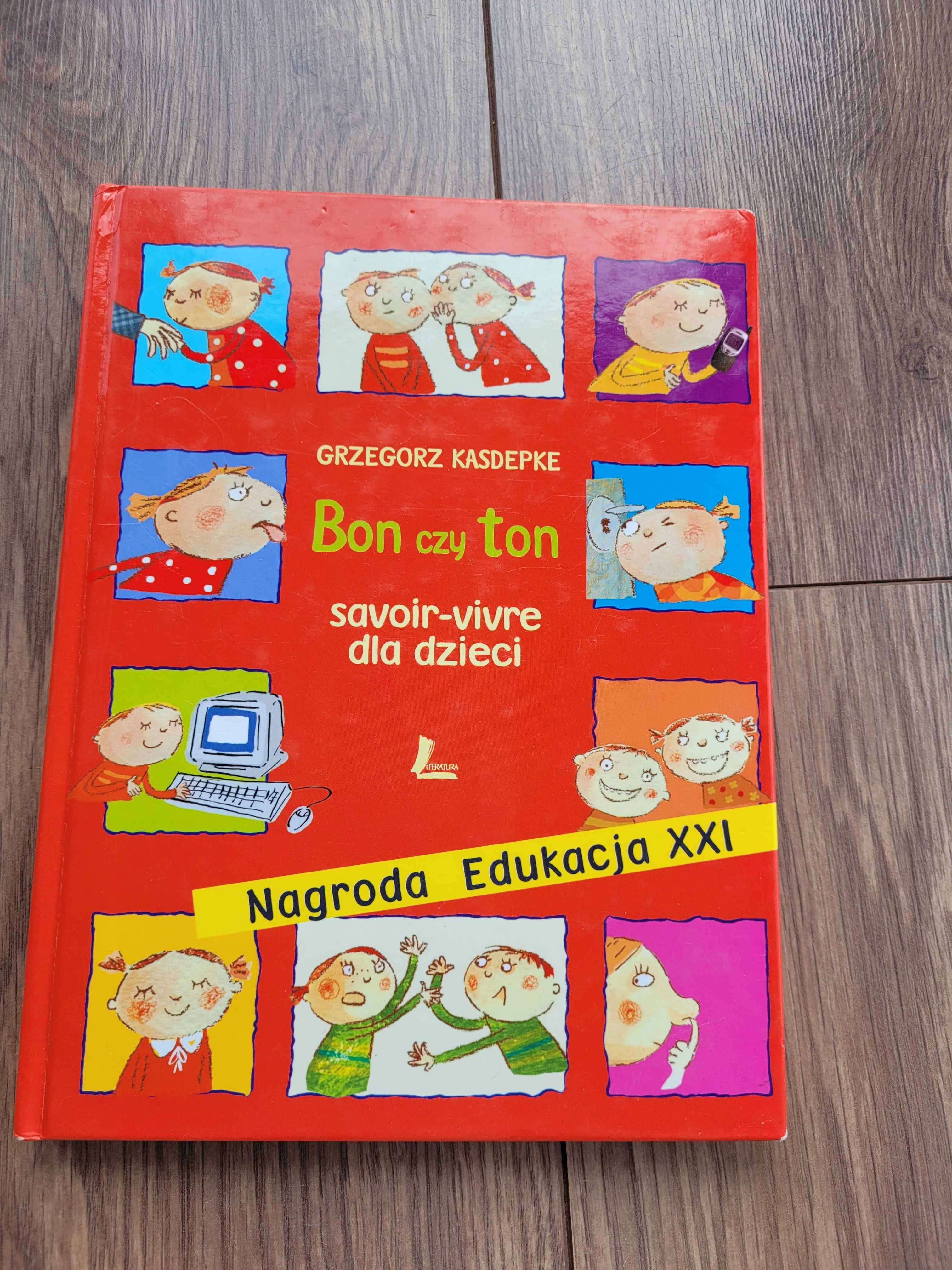 Książki Kasdepke "Co to znaczy" "Bon czy ton"
