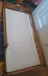 Łóżko HUGO 80 x 160 cm + materac