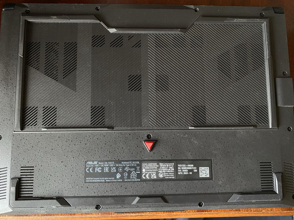 ASUS TUF Dash Gaming f15 | i7-12650, RTX 3050, SSD M2 NVMe