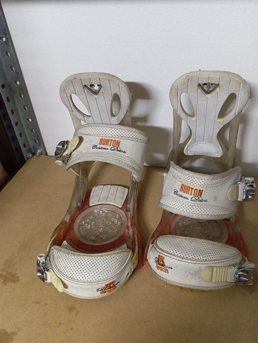 Wiązania snowboardowe Burton custom M męskie snowboard zapięcia