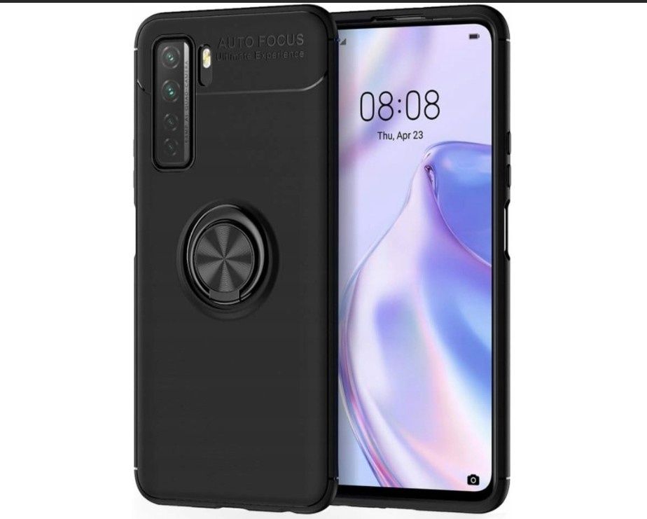 Etui do Huawei P40 z pierścieniem obrotowym 360'