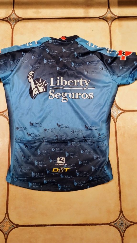 Koszulka kolarska Giordana Libertyn Seguros