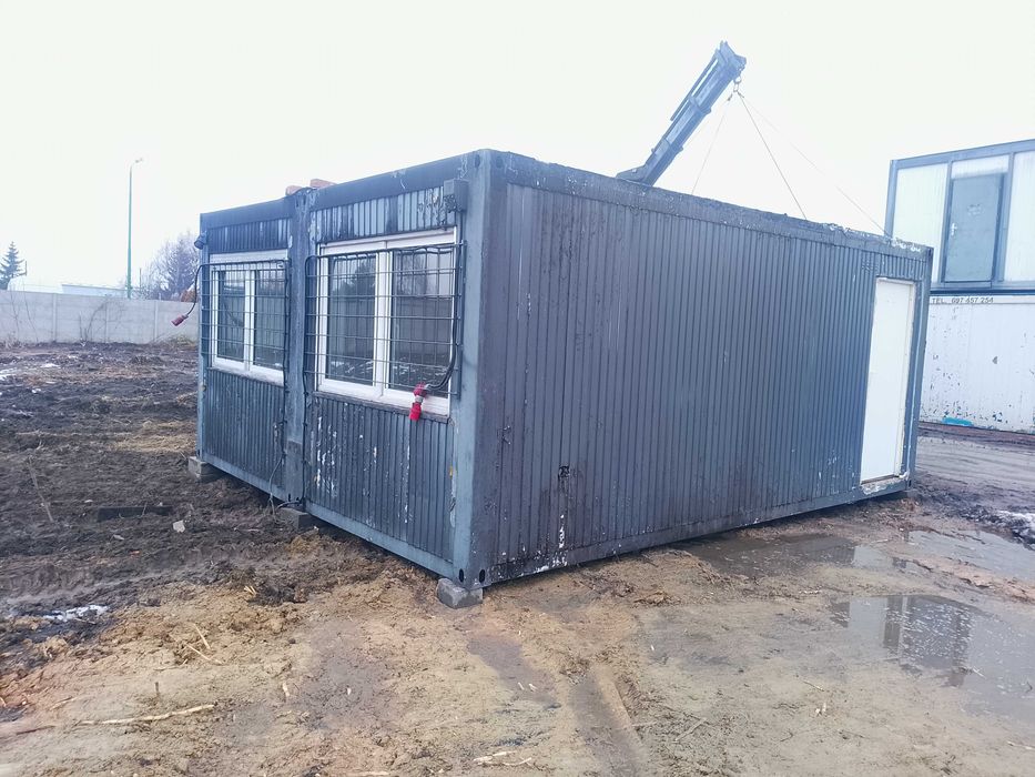 Kontener biurowy sala narad sanitarny wc