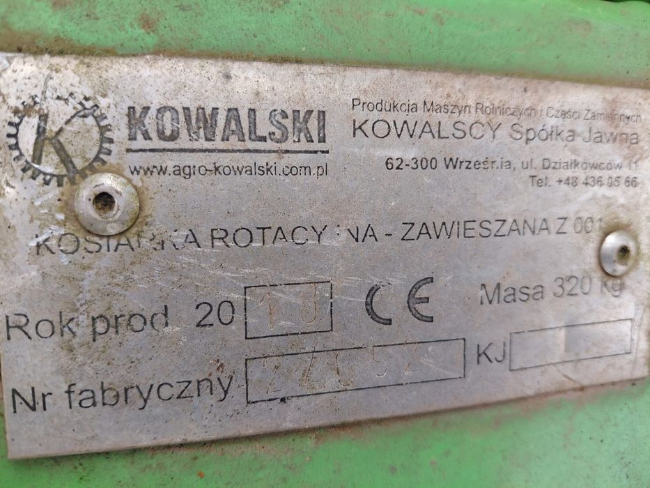 Kosiarka rotacyjna Kowalski