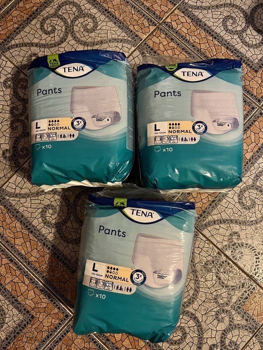 Підгузки-трусики для дорослих Tena Pants Normal розмір L 10 шт