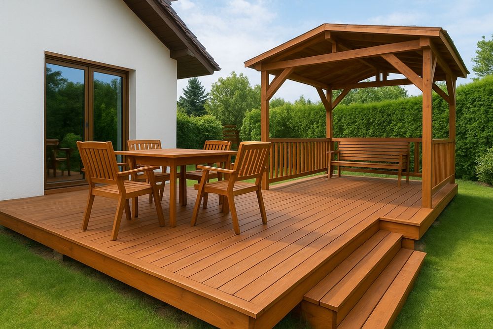 Usługi  Stolarskie  – tarasy, altany, pergole, schody