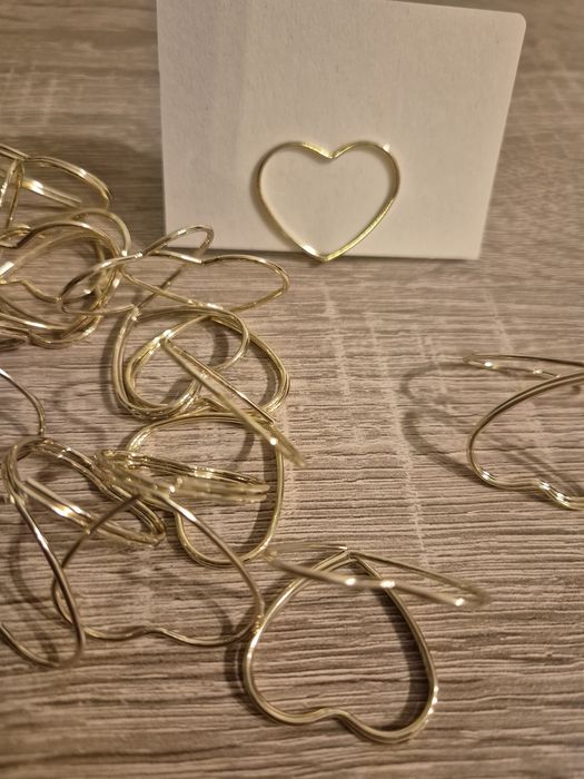 Uchwyty pod winietki serduszka