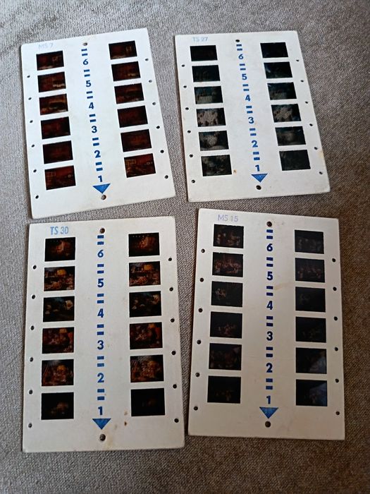 Slajdy stereoskop bajki