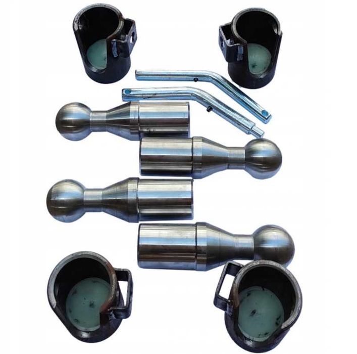 Zestaw kulowy wywrotu przyczepy na 3 strony do 3,5 Ton AR5050