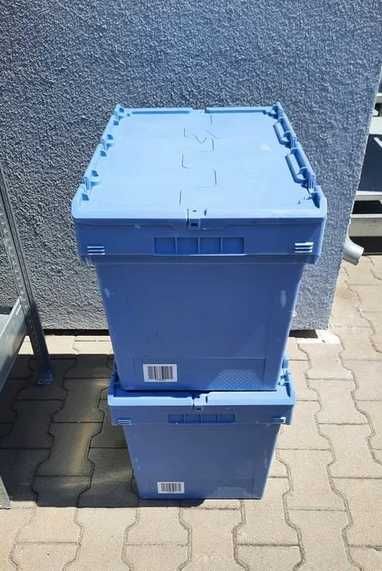 Skrzynka na karmę duży zamykany pojemnik 60x40x45 pojemność 67 litrów