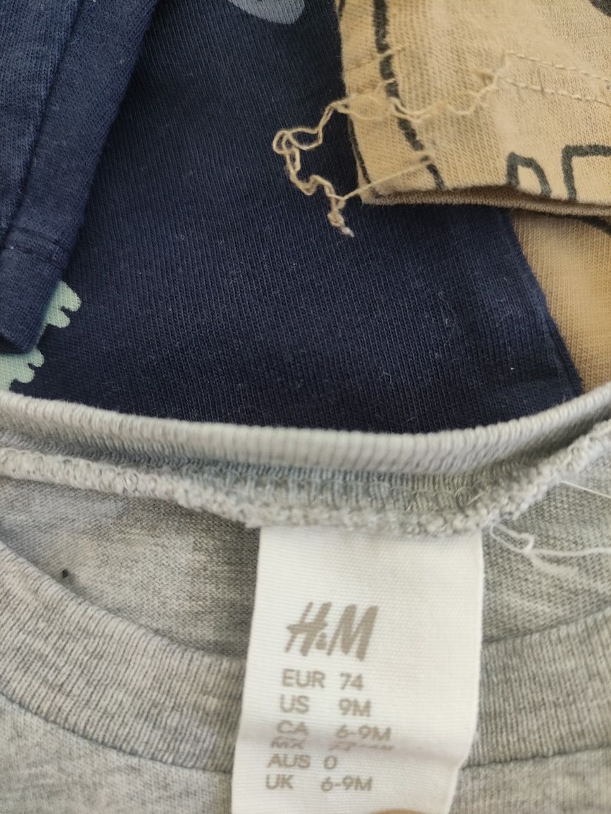 Koszulki/ koszulka z długim rękawem H &M , 74 cm
