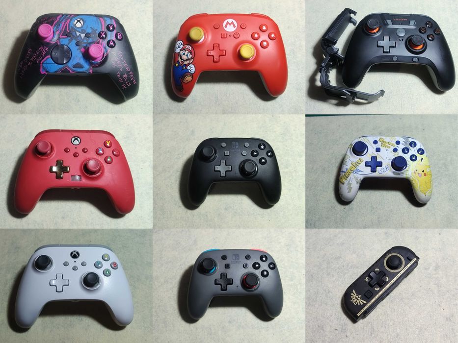 Pad Kontroler XBOX Nintendo SWITCH PS4 PS5 Komputer MIX