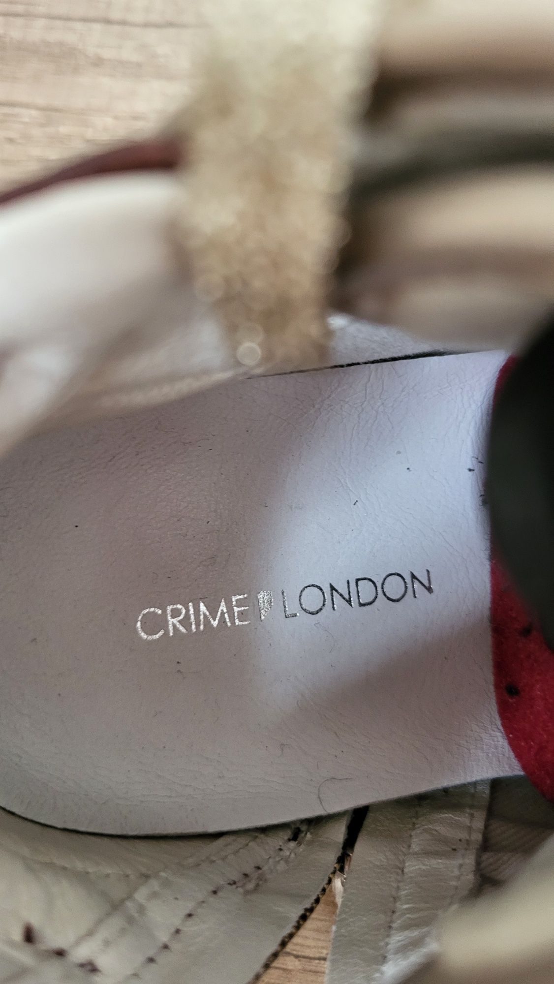 Шкіряні черевики Crime London