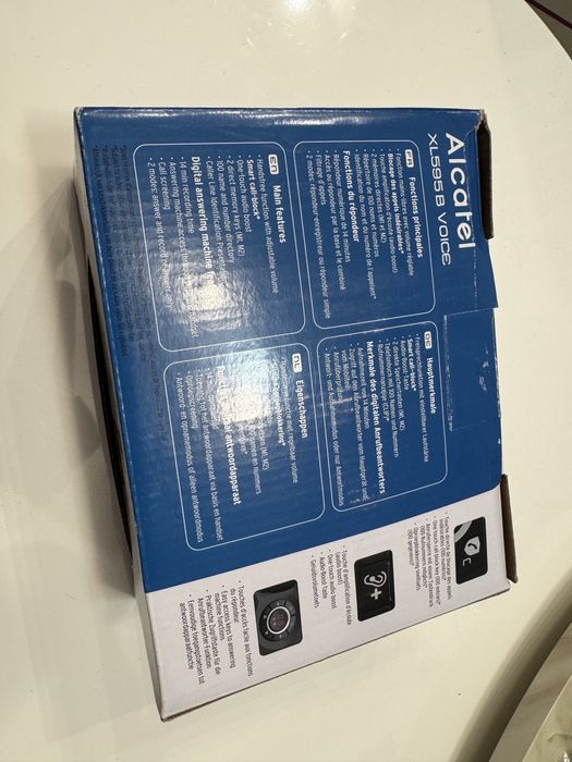 Telefon Alcatel XL595 B stacjonarny bezprzewodowy