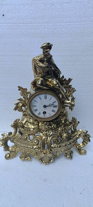 Zegar kominkowy wykonany