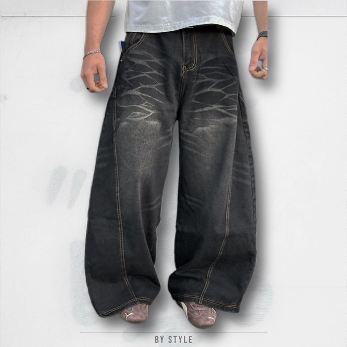 Opium baggy jeans широкі джинси bershka black oversized pants racer sk