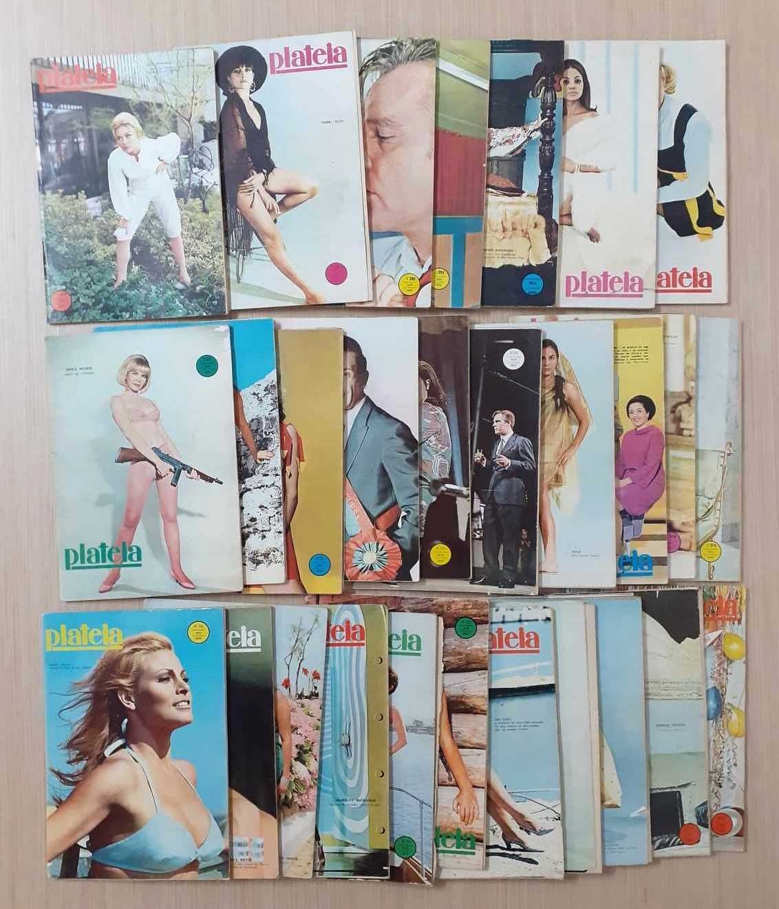 Revistas Plateia de 1967 a 1968 (Lote 2)